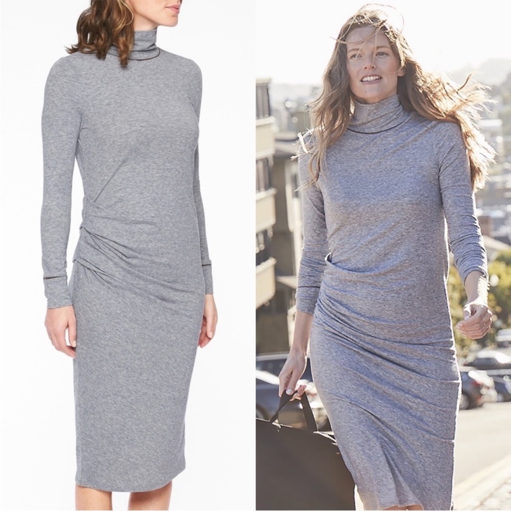 Athleta Industry Turtleneck Dress